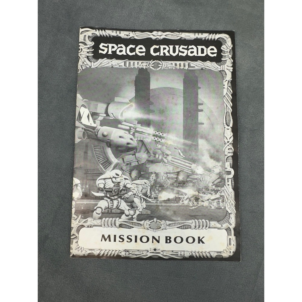 1990 Space Crusade Mission Dreadnought Mission Book Games Workshop MB Games